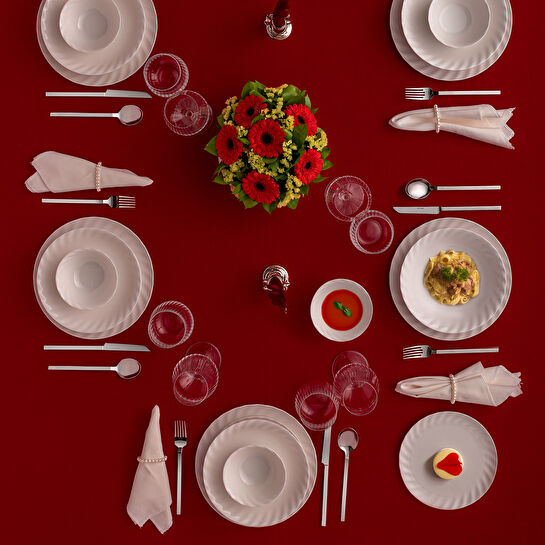 Emsan Arina 24 Parça 6 Kişilik Yemek Takımı