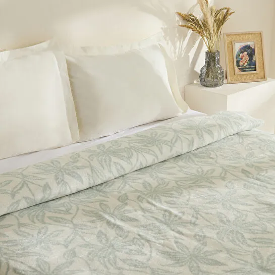 Karaca Home Layla Çift Kişilik Aktilik Battaniye Mint