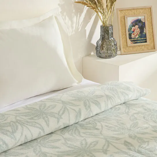 Karaca Home Layla Çift Kişilik Aktilik Battaniye Mint
