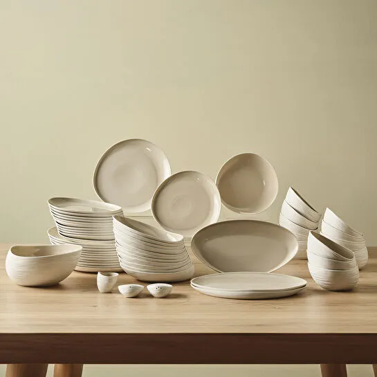 Karaca Earth Collection Rise 55 Parça 12 Kişilik Yemek Takımı