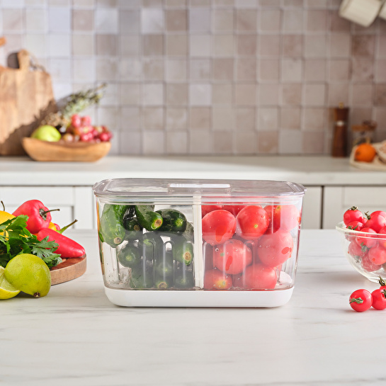 Karaca Citrina Saklama Kabı Beyaz Large 5000 ml