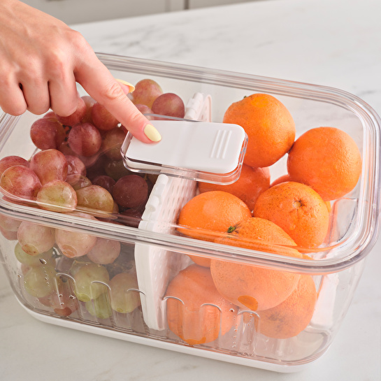 Karaca Citrina Saklama Kabı Beyaz Large 5000 ml