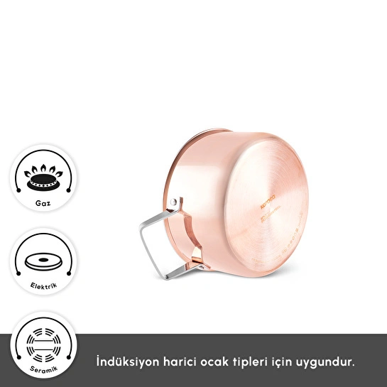 Karaca Power Steel 316+ 3Ply Galileo 8 Parça Çelik Tencere Seti