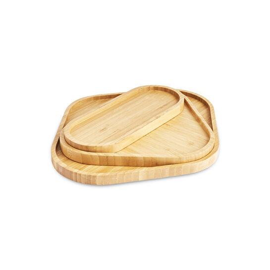 Karaca Bambu Intra 3'lü Sunumluk