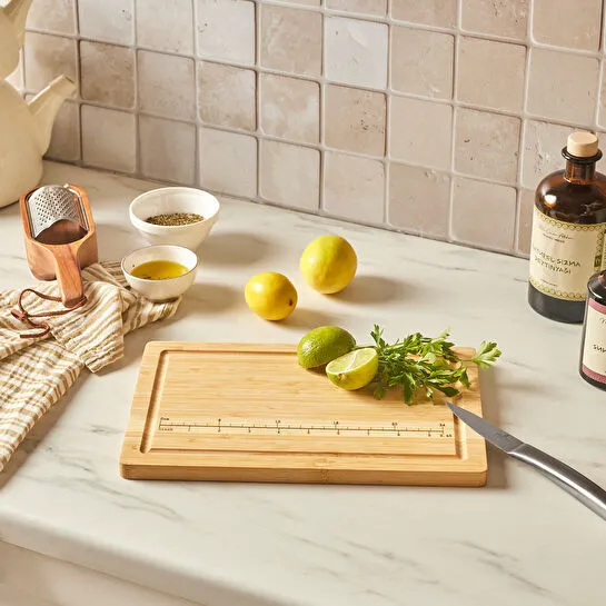 Karaca Bambu Metron Kesme Tahtası