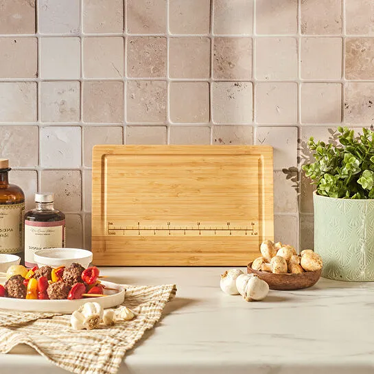 Karaca Bambu Metron Kesme Tahtası