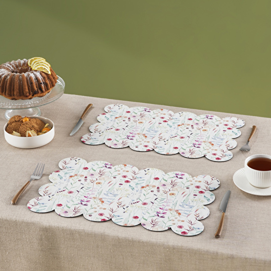 Karaca Home Petra Patterned Amerikan Servisi 2'li Set Multicolor