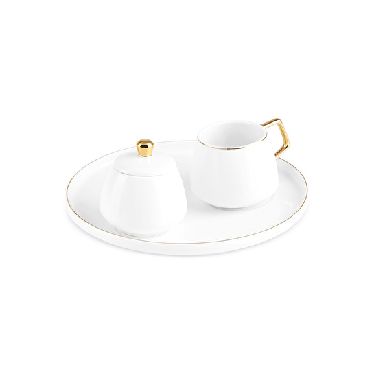 Karaca Streamline Saturn Tek Kişilik Kahve Sunum Seti 100 ml