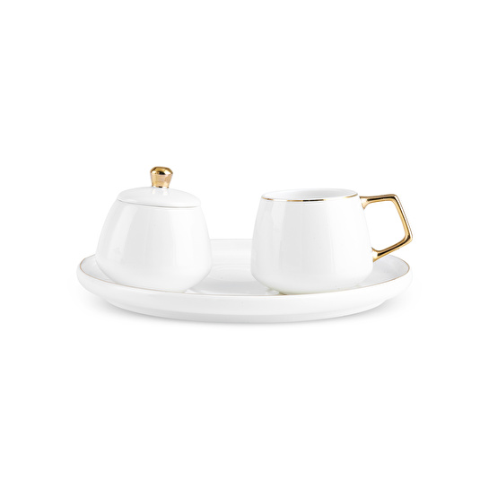 Karaca Streamline Saturn Tek Kişilik Kahve Sunum Seti 100 ml