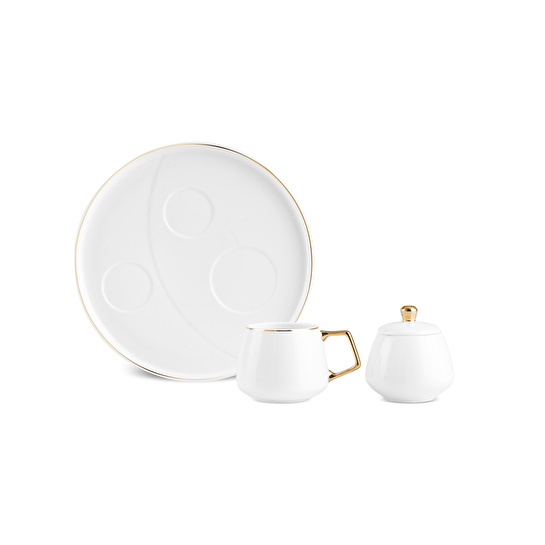 Karaca Streamline Saturn Tek Kişilik Kahve Sunum Seti 100 ml