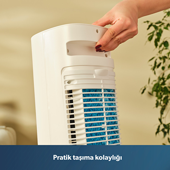 Homend Fanomen 9011H Uzaktan Kumandalı Soğuk Su ve Buz Hazneli Kule Tipi Vantilatör 60W