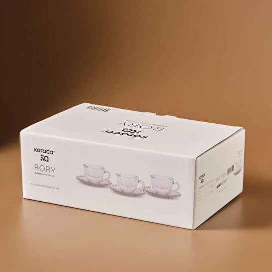 Karaca Rory 6 Kişilik Kahve Fincanı 80 ml