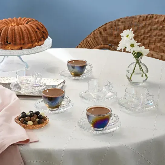 Karaca Rory 6 Kişilik Kahve Fincanı 80 ml