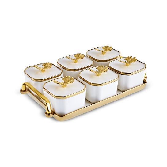 Karaca Liva 6'lı Tepsili Kahvaltılık