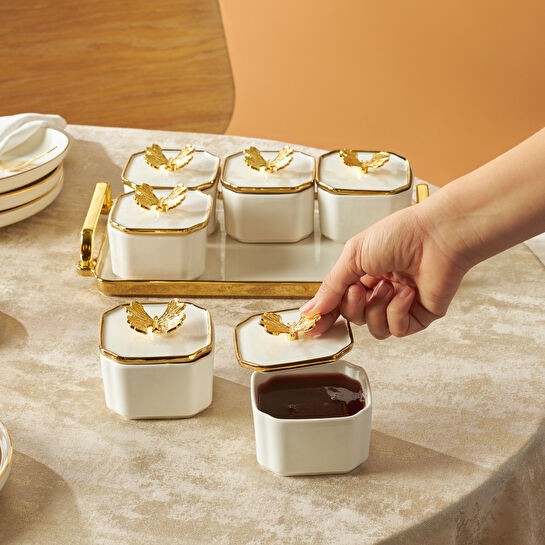 Karaca Liva 6'lı Tepsili Kahvaltılık