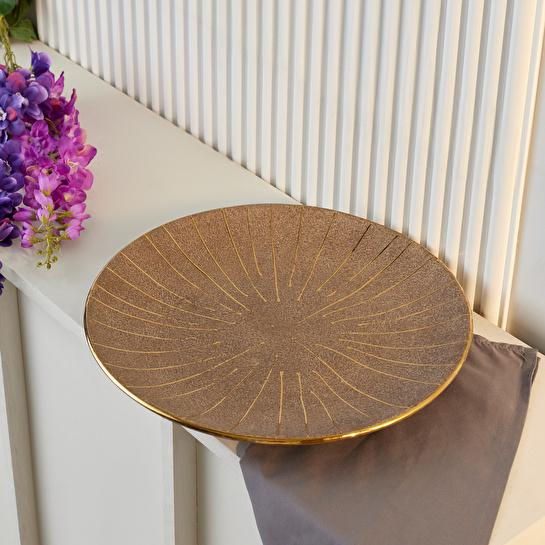 Karaca Home Marquis Dekoratif Tabak 35x35x4,5 cm