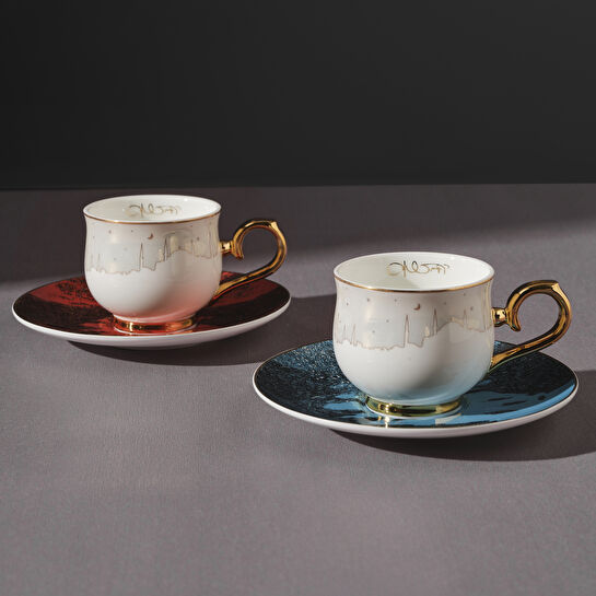 Karaca Unicef Devrim Erbil 2 Kişilik Kahve Fincan Takımı 90 ml