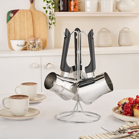 Karaca Nevra 3'lü Cezve Takımı