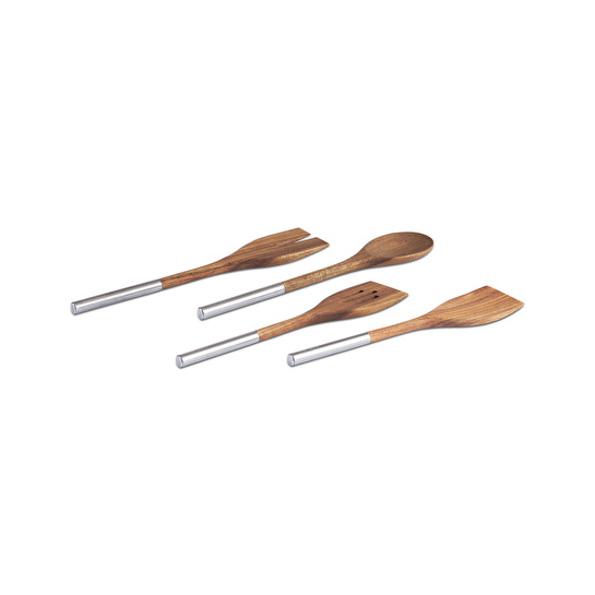 Karaca Timber 4 Parça Akasya Servis Seti