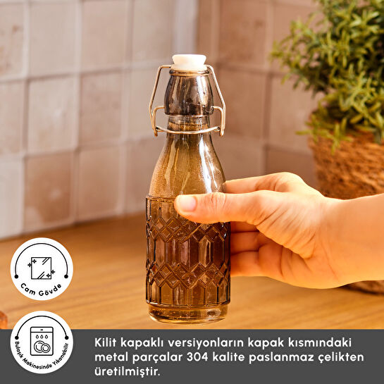 Karaca Storica Kilit Kapaklı Yağ Şişesi 500 ml