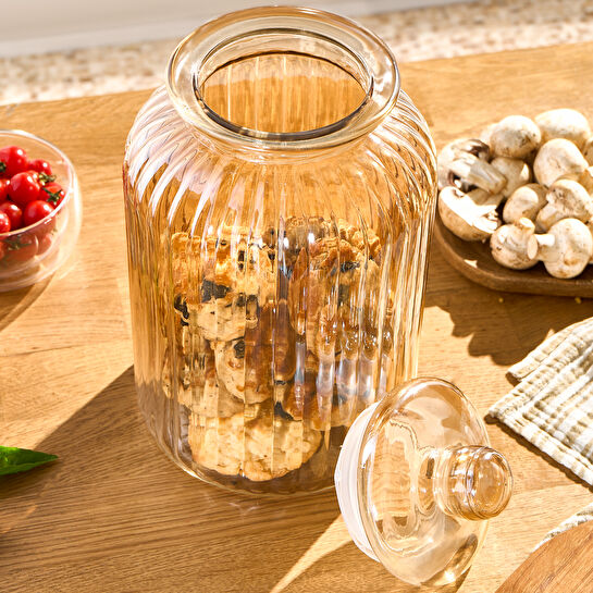 Karaca Binora Kapaklı Cam Kavanoz 5000 ml