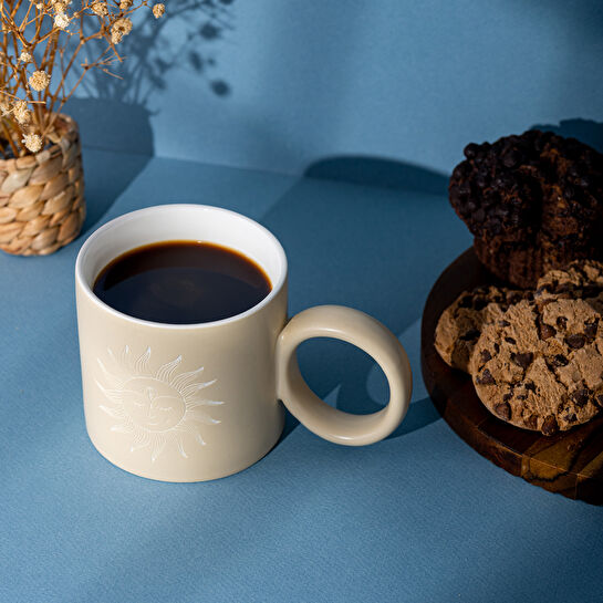 Emsan Güneş Bej Kupa 310 ml