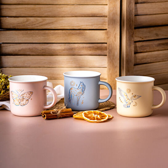 Emsan Butterfly Kupa 380 ml