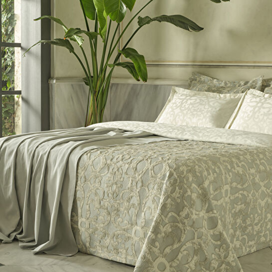 Karaca Home Jannie Çift Kişilik Summer Set Yeşil