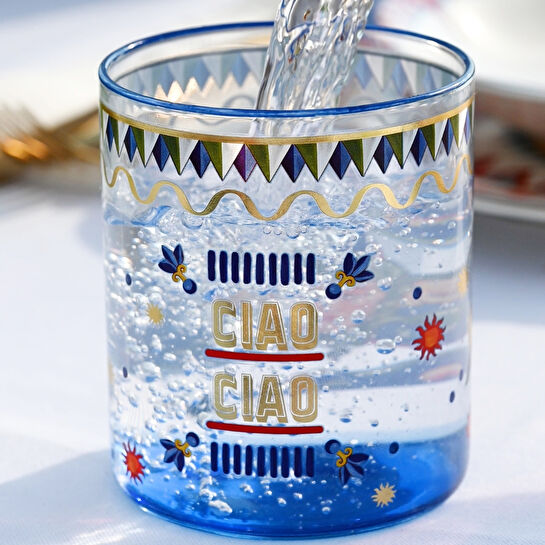 Baci Milano Dolce Vita 6'lı Cam Bardak Seti 370 ML