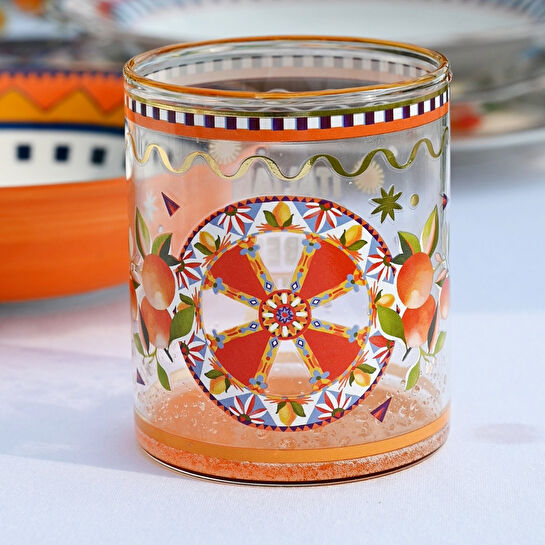 Baci Milano Dolce Vita 6'lı Cam Bardak Seti 370 ML