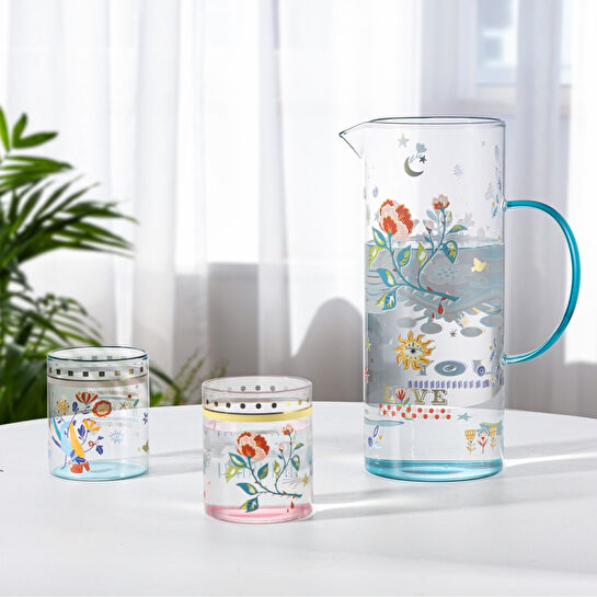 Baci Milano Mamma Mia 6'lı Bardak Seti Cam 370 ML