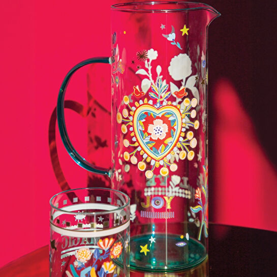 Baci Milano Mamma Mia 6'lı Bardak Seti Cam 370 ML