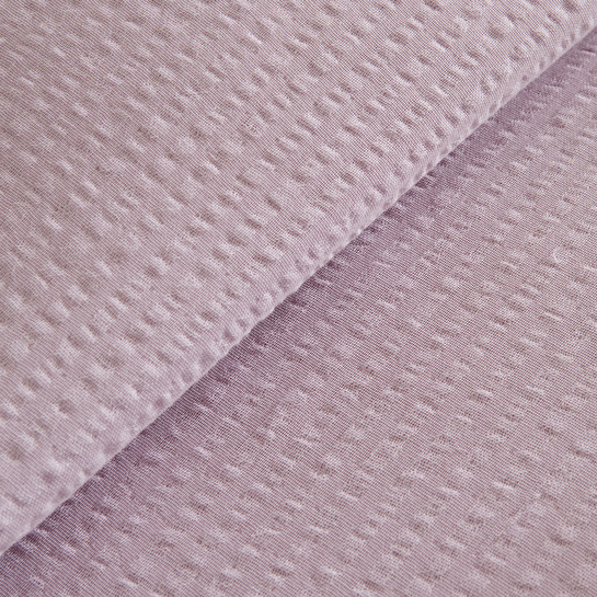 Karaca Home Luka %100 Pamuk Fırfırlı Müslin Çift Kişilik Nevresim Takımı Lila