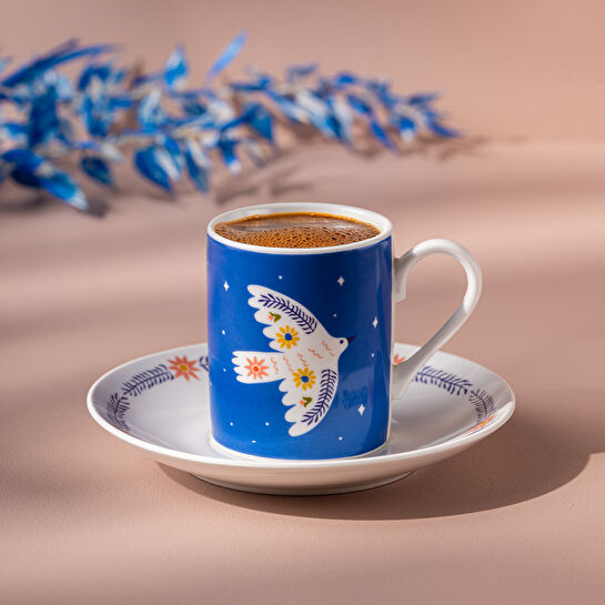 Emsan Lucky 6'lı Kahve Fincan Takımı 100 ml