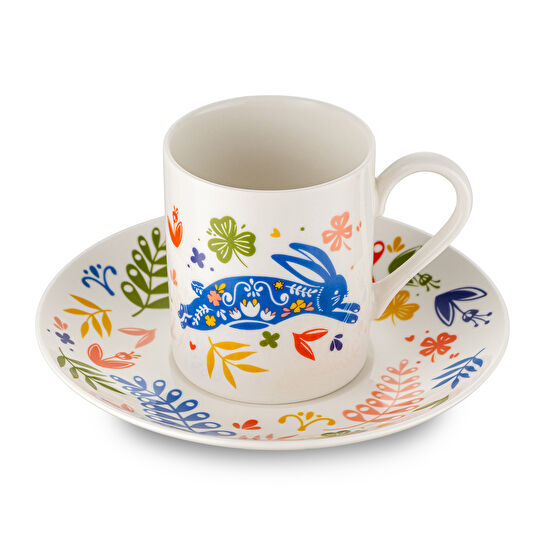 Emsan Lucky 6'lı Kahve Fincan Takımı 100 ml