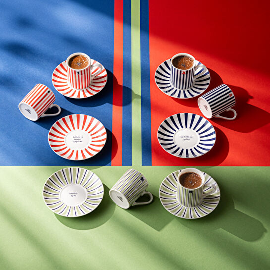 Emsan Destiny 6'lı Kahve Fincan Takımı 100 ml