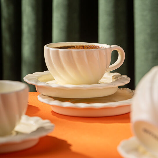 Emsan Sunshine 6'lı Kahve Fincan Takımı 80 ml