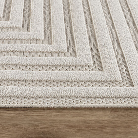 Kaşmir Halı İskandinav Rune White 120x180 cm