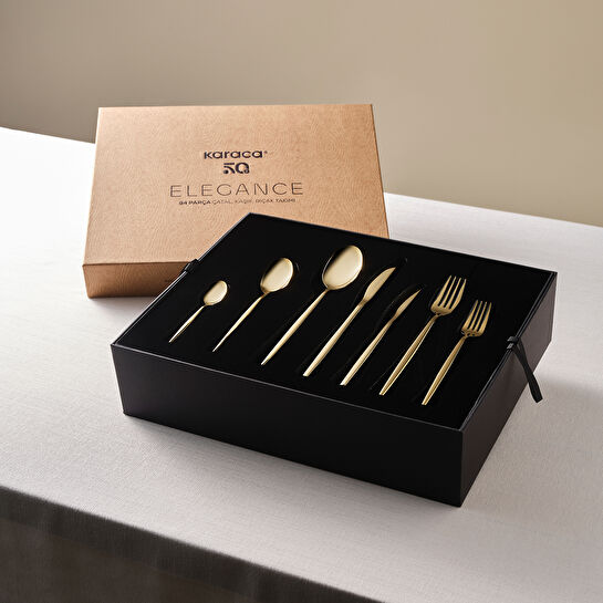 Karaca Camille 12 Kişilik 84 Parça Çatal Kaşık Bıçak Takımı