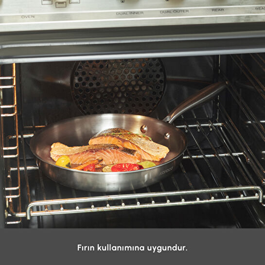 Karaca Power Steel 316+ 3Ply Akita İndüksiyon Tabanlı 7 Parça Çelik Tencere Seti