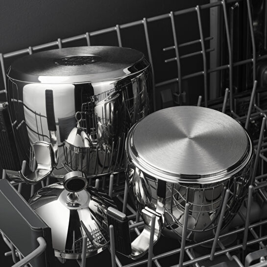 Karaca Babil Çaydanlık Takımı Siyah Midi