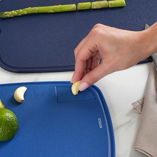 Karaca Triocut 3'lü Kesme Tahtası Mavi