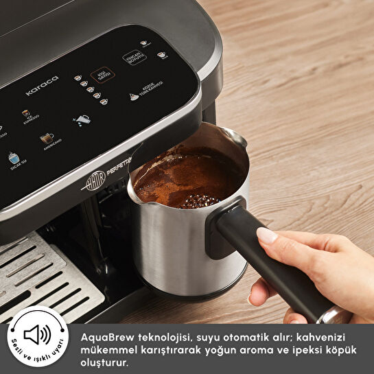 Karaca Hatır Perfetto Espresso ve Türk Kahvesi Makinesi