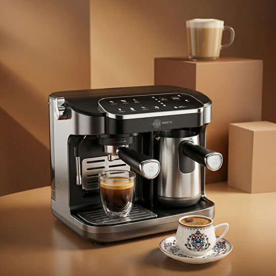 Karaca Hatır Perfetto Espresso ve Türk Kahvesi Makinesi