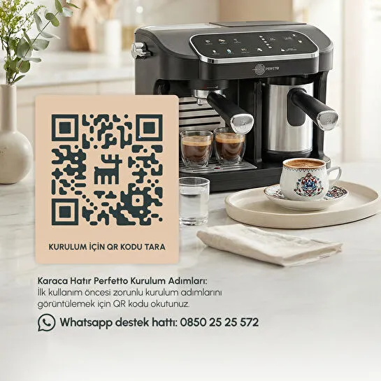 Karaca Hatır Perfetto Espresso ve Türk Kahvesi Makinesi