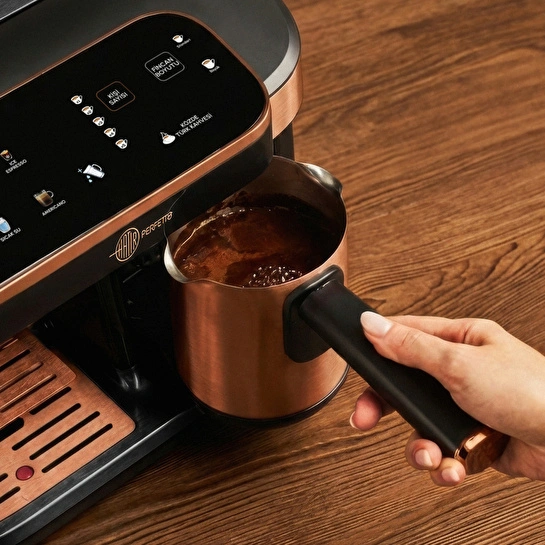 Karaca Hatır Perfetto Espresso ve Türk Kahvesi Makinesi Copper
