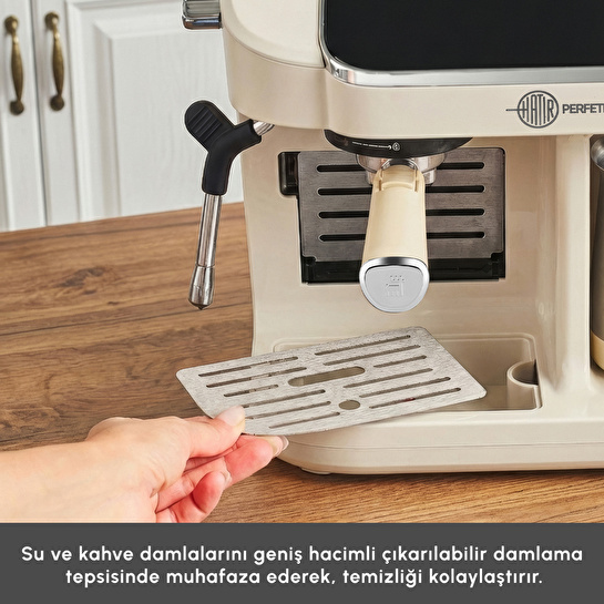 Karaca Hatır Perfetto Espresso ve Türk Kahvesi Makinesi Starlight