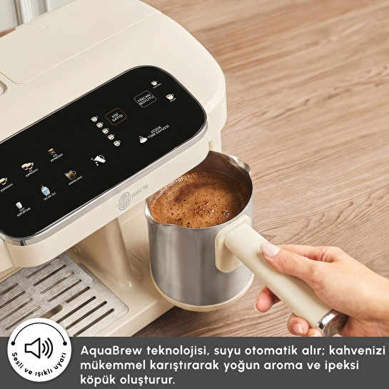 Karaca Hatır Perfetto Espresso ve Türk Kahvesi Makinesi Starlight