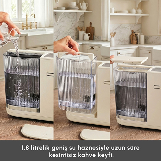 Karaca Hatır Perfetto Espresso ve Türk Kahvesi Makinesi Starlight