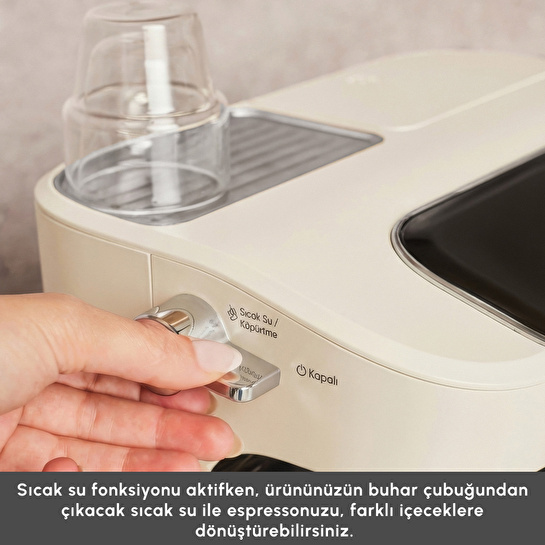 Karaca Hatır Perfetto Espresso ve Türk Kahvesi Makinesi Starlight